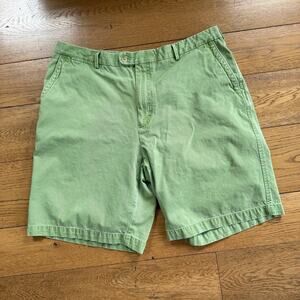 Peter Millar Kiwi Green Chino Shorts SZ 38 Casual Golf Preppy Pima Cotton